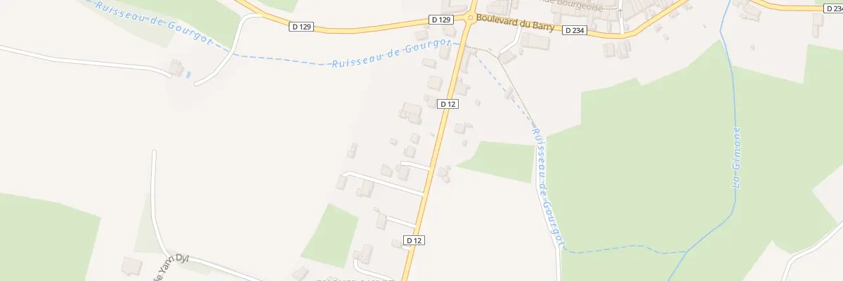 Plan du 152 Av des Pyrénées à Simorre