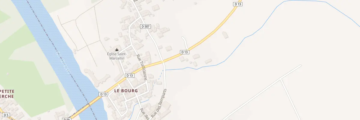 Plan du 4 Rue du Four Banal à La Guerche