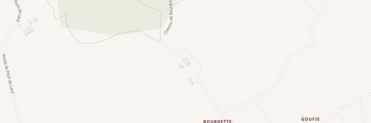 Plan du 42 Bourdette à Saint-Antoine-de-Ficalba