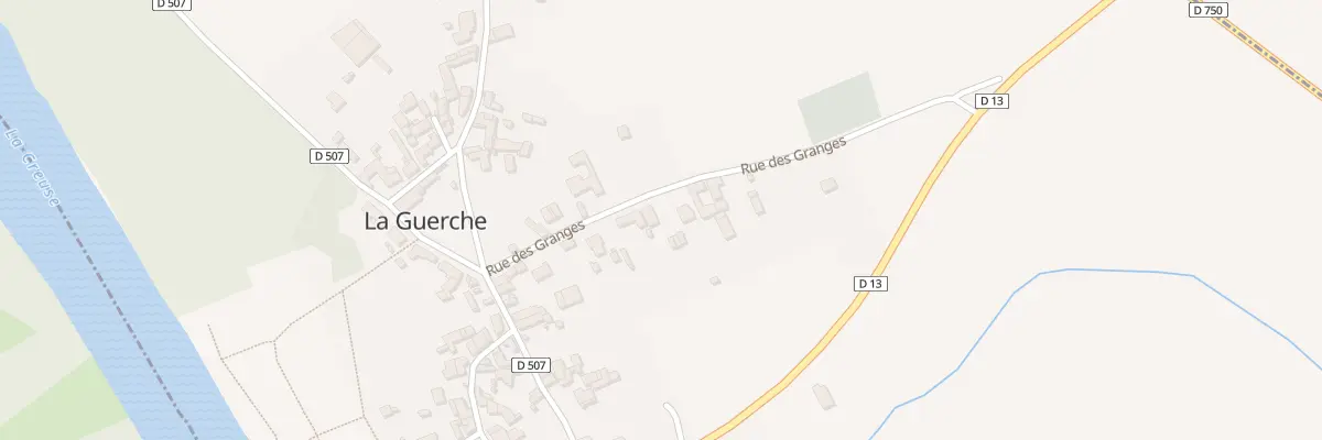 Plan du 10 Rue des Granges à La Guerche
