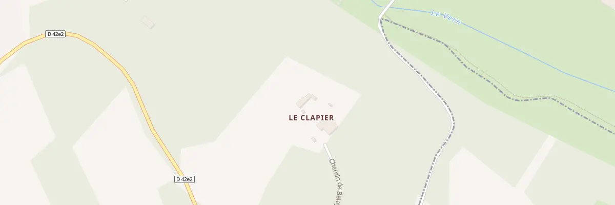 Plan du 630 Che de Beleyme à Vergt