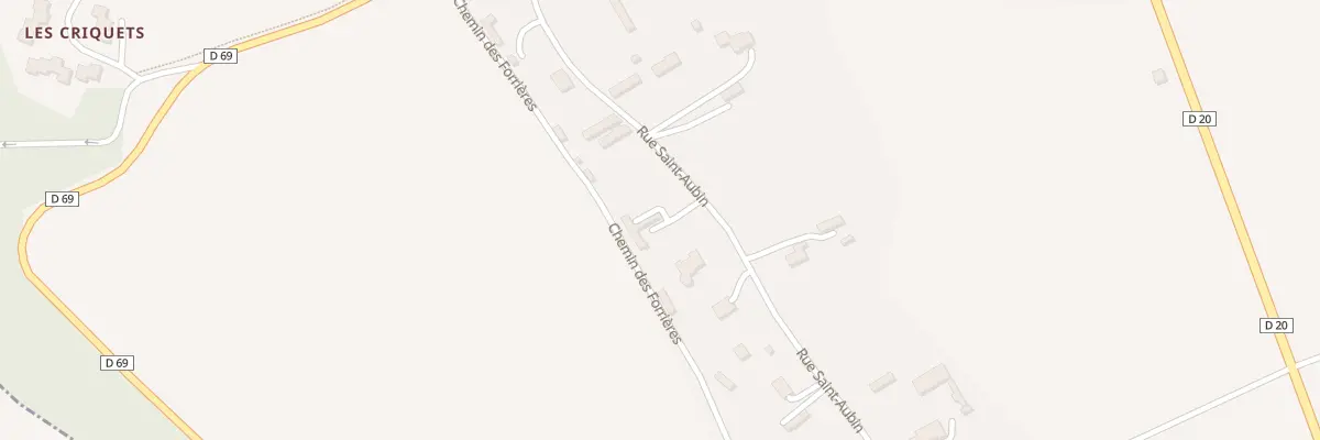 Plan du 250 Rue Saint Aubin à Cailleville