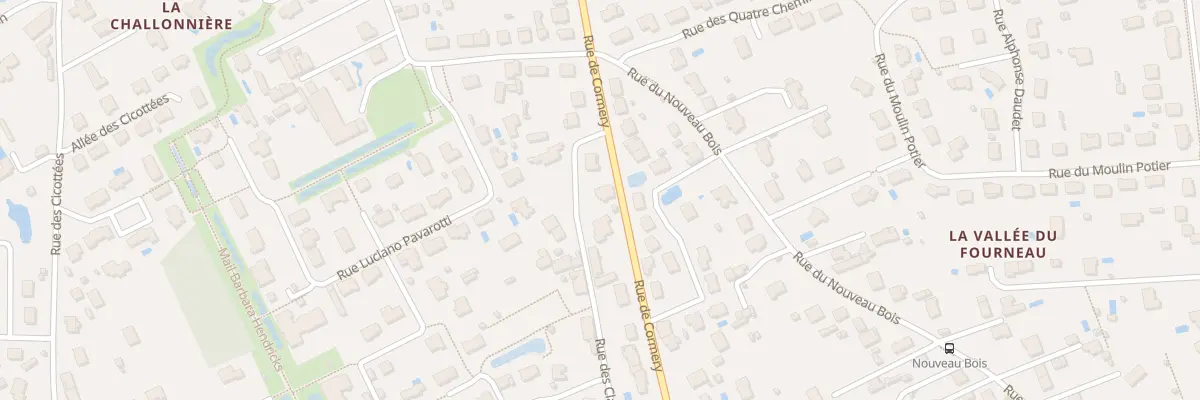 Plan du 235 Rue de Cormery à Saint-Avertin