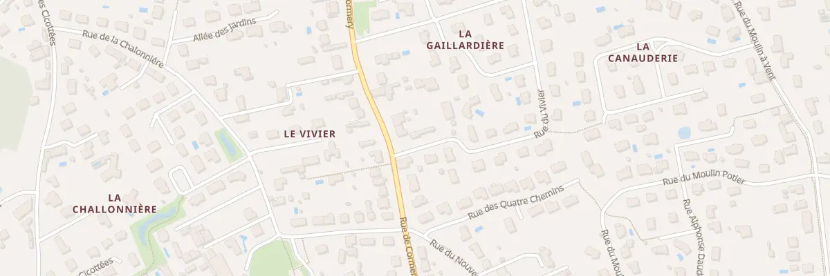 Plan du 212 Rue de Cormery à Saint-Avertin