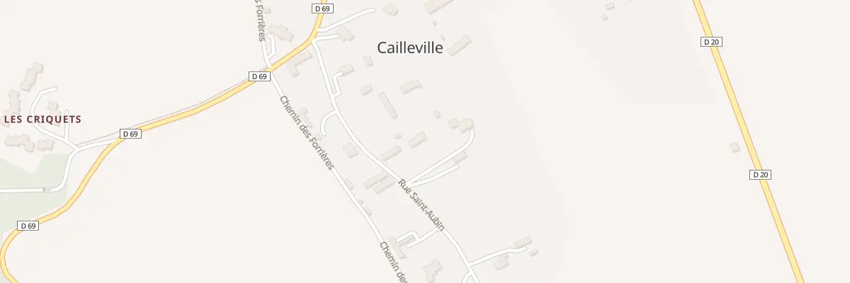 Plan du 5043 Le Village à Cailleville