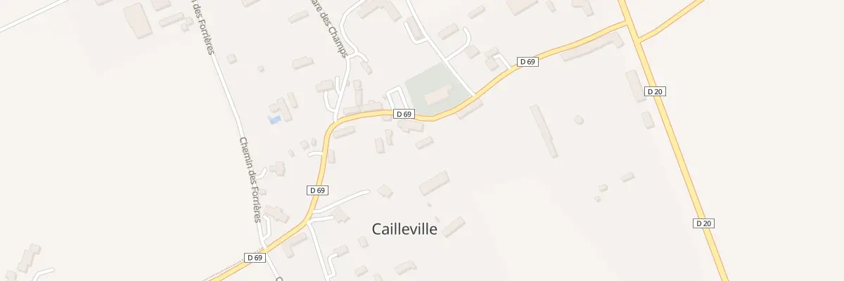Plan du 5088 Le Village à Cailleville