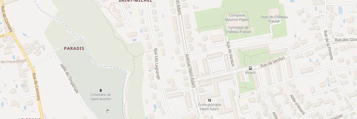 Plan du 39 Av Henri Adam à Saint-Avertin