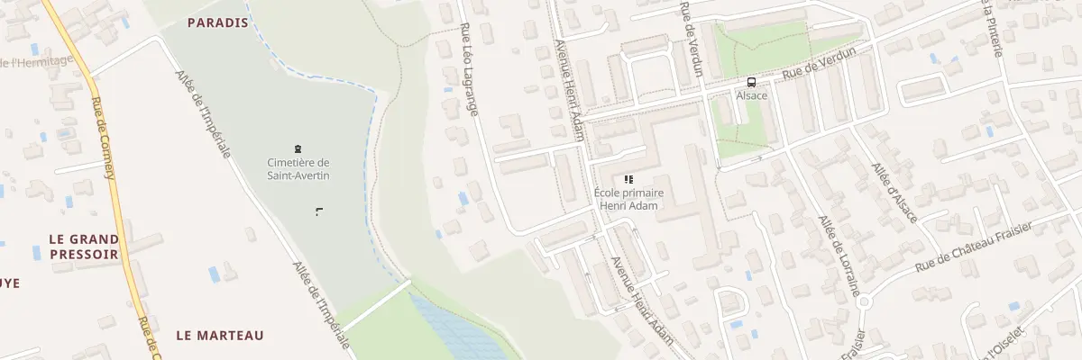Plan du 55 Av Henri Adam à Saint-Avertin