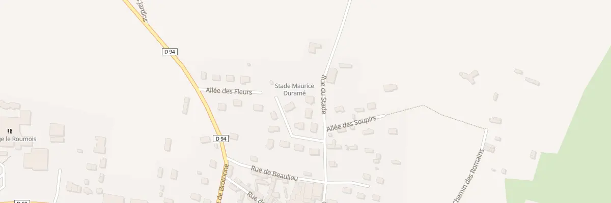 Plan du 11B Rue du Stade à Routot