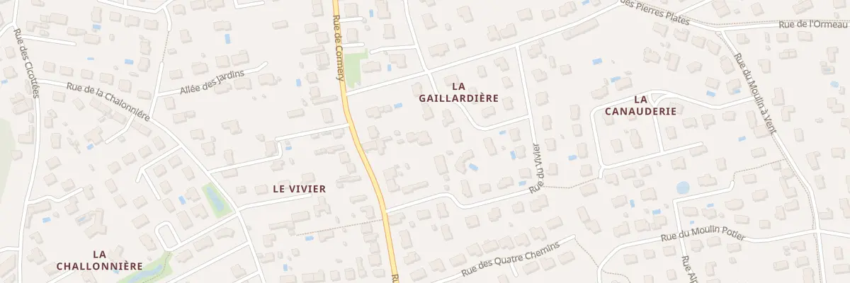 Plan du 206 Rue de Cormery à Saint-Avertin