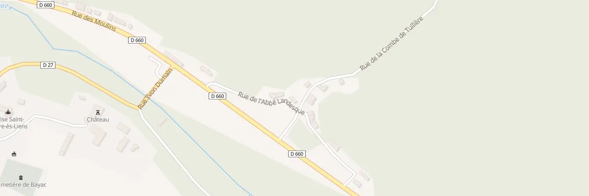 Plan du 101 La Gravette Nord à Bayac