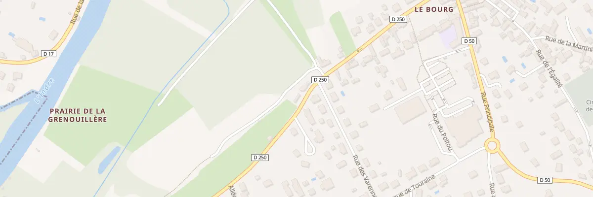 Plan du 23 Rue Jules Ferry à Veigné