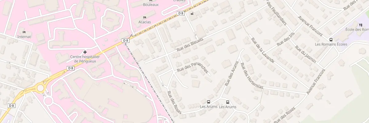 Plan du 5 Rue des Pervenches à Trélissac