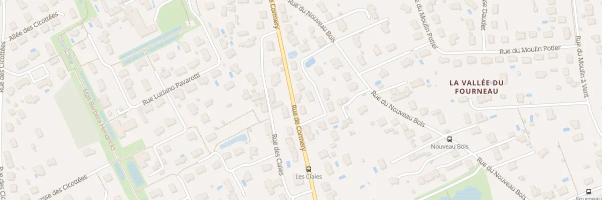 Plan du 246 Rue de Cormery à Saint-Avertin