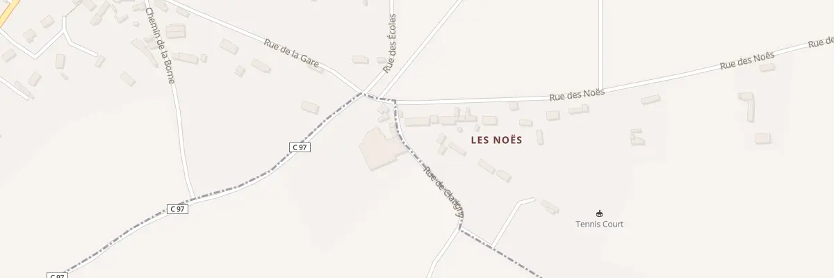 Plan du 4 Rue des Noes à Ambenay
