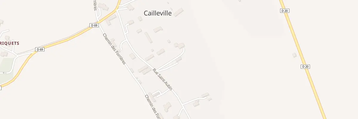 Plan du 5046 Le Village à Cailleville