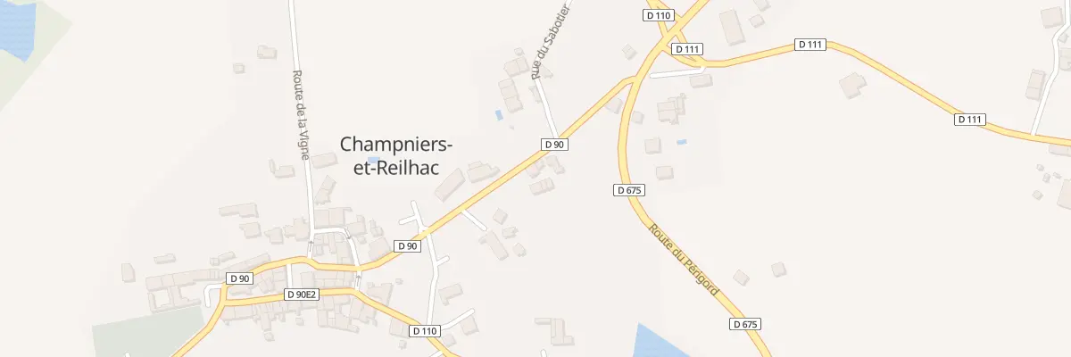 Plan du 169 Rte du Trieux à Champniers-et-Reilhac