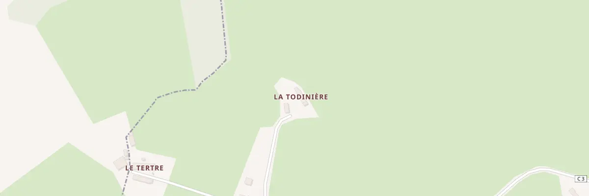Plan du 5092 La Todiniere à Courgenard
