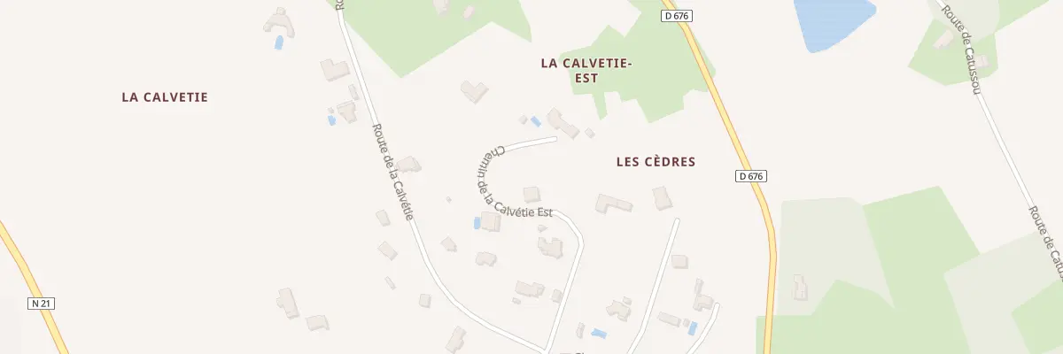 Plan du 198 Che de la Calvétie Est à Villeneuve-sur-Lot