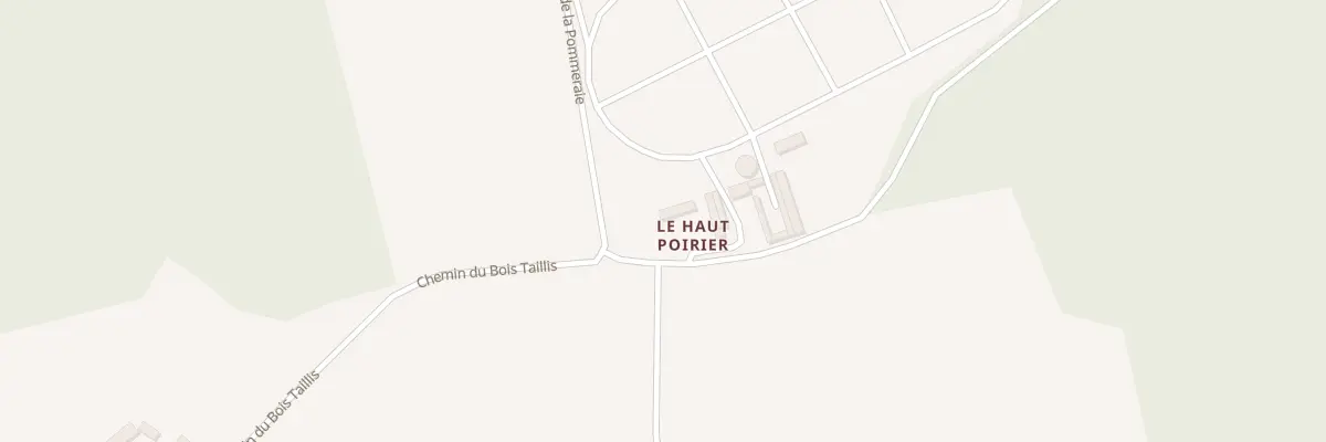 Plan du 21 Le Haut Poirier à Beaulieu