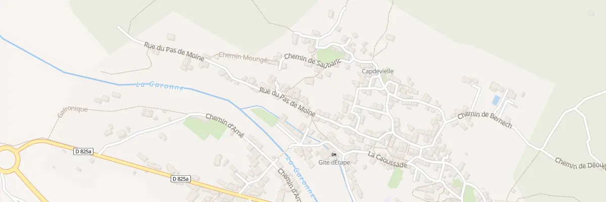 Plan du 100 Village à Fos