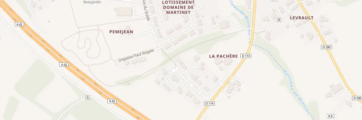 Plan du 178 Lot la Chenaie à Caudecoste