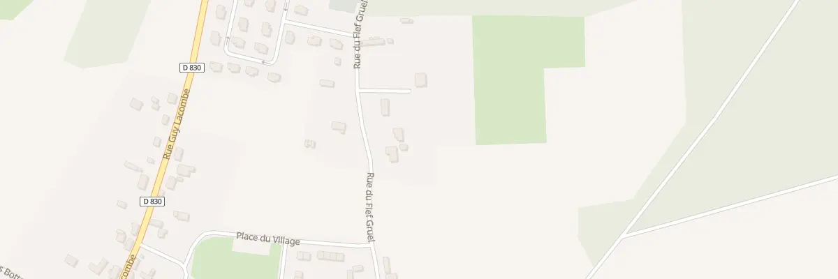 Plan du 4 Rue du Fief Gruel à Ambenay