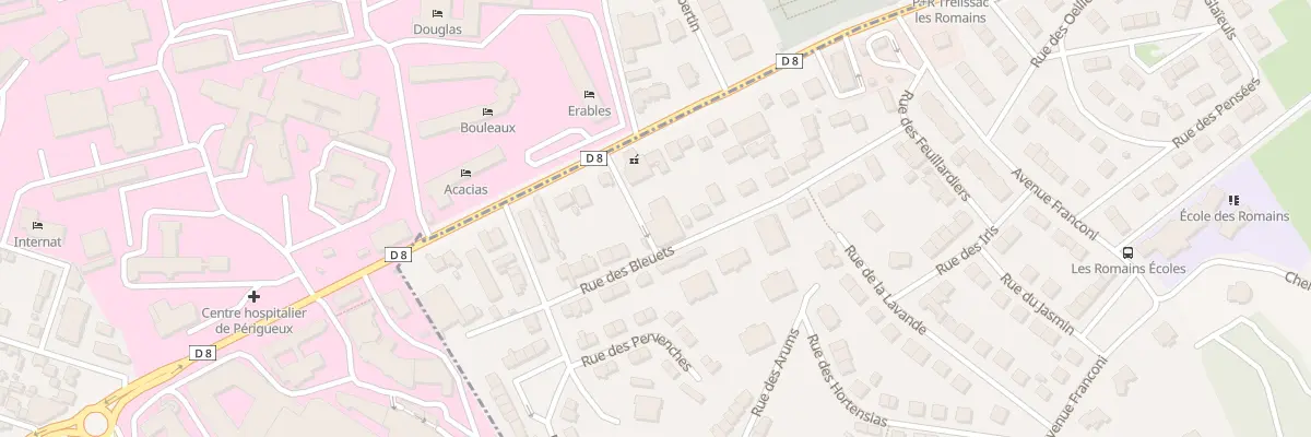 Plan du 11 Rue des Bleuets à Trélissac