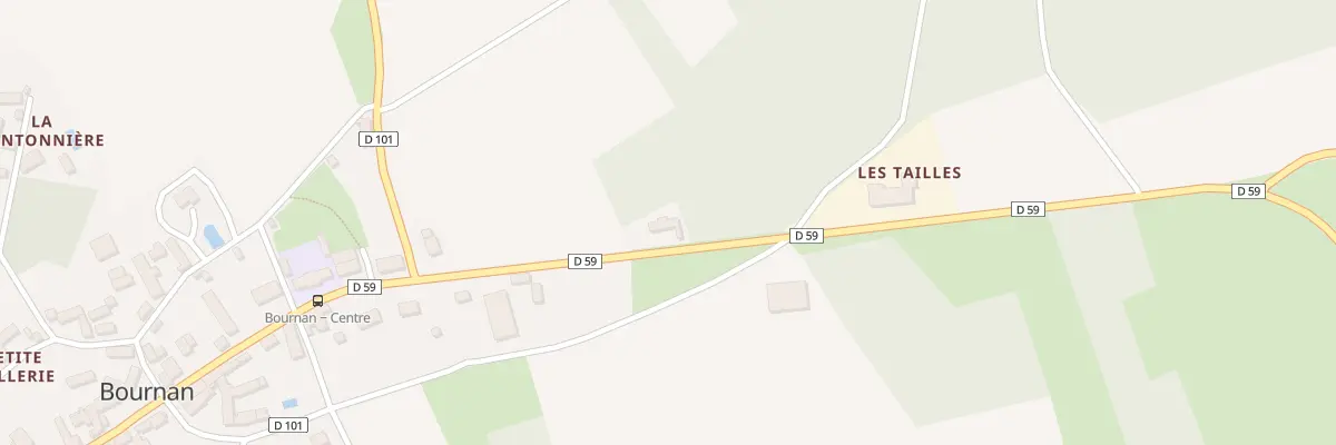 Plan du 102 Taille de la Salle à Bournan