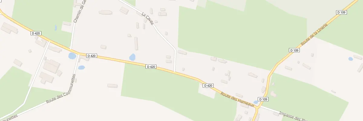 Plan du 2 La Cavee à Saint-Vaast-Dieppedalle