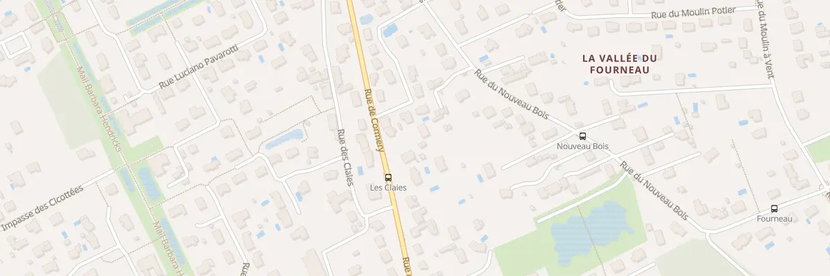 Plan du 256 Rue de Cormery à Saint-Avertin