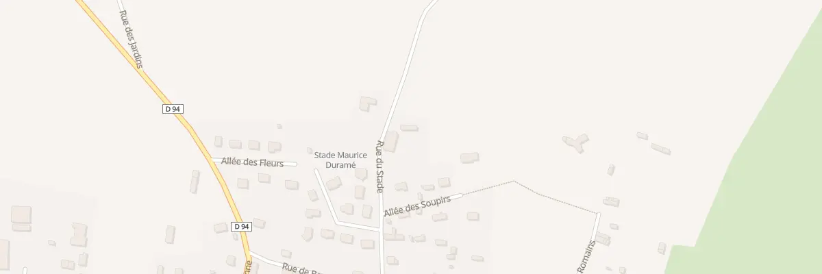 Plan du 9010 Rue du Stade à Routot