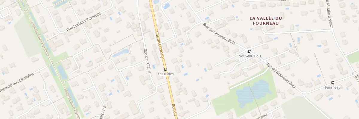 Plan du 258 Rue de Cormery à Saint-Avertin