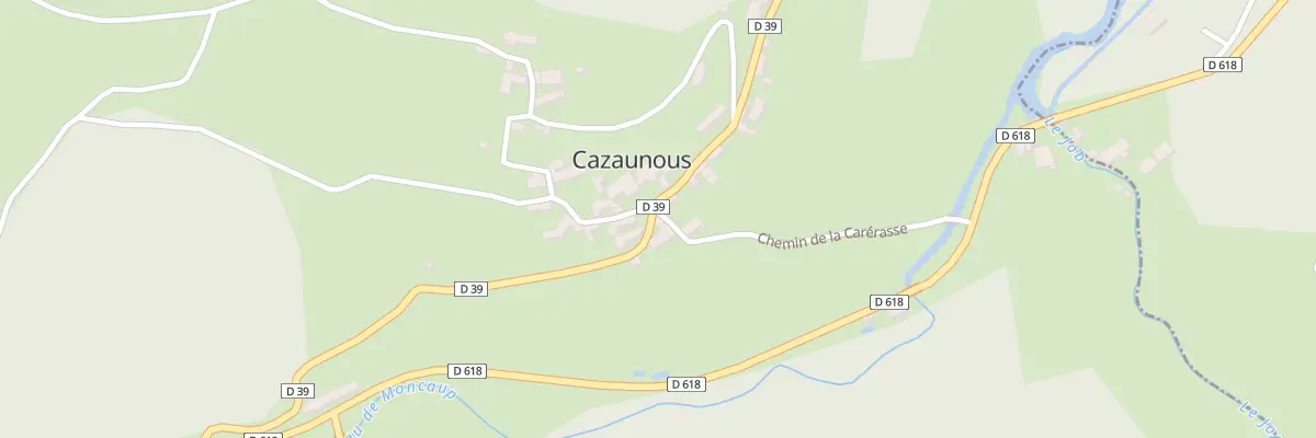 Plan du 19 Le Village à Cazaunous