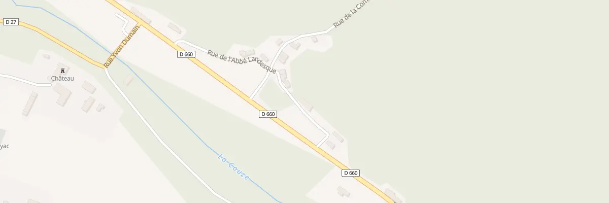 Plan du 96 La Gravette Sud à Bayac
