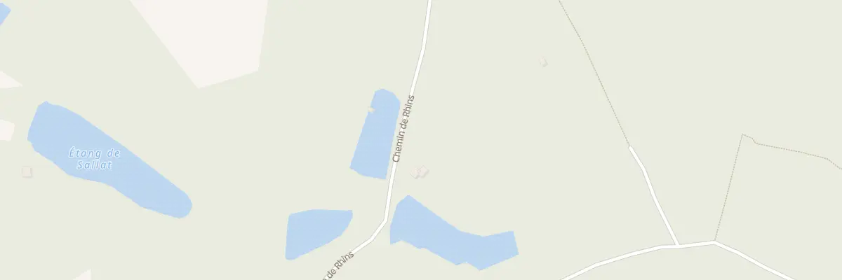 Plan du 820 Che de Rhins à Savignac-de-Nontron