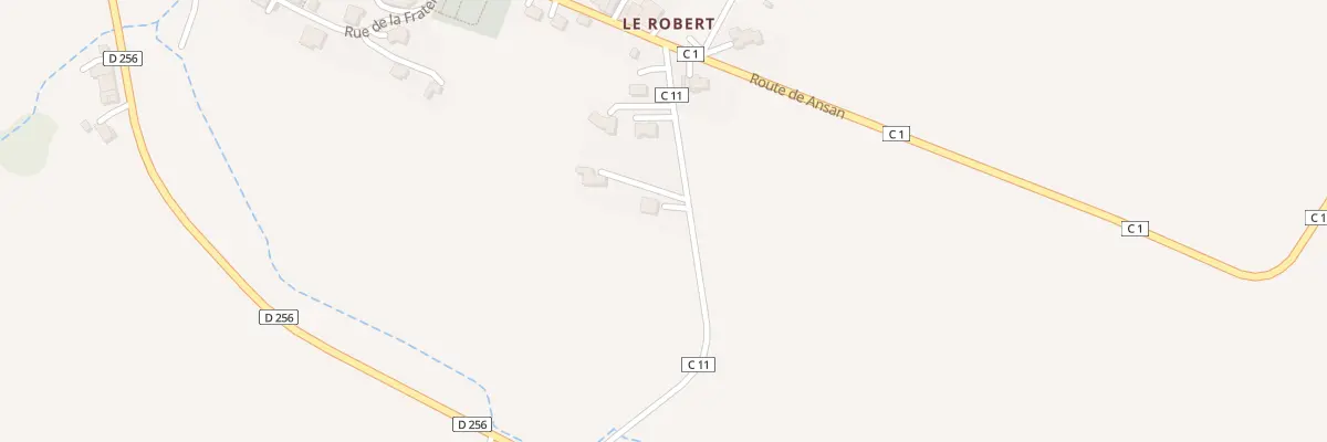 Plan du 5459 Au Village à Nougaroulet