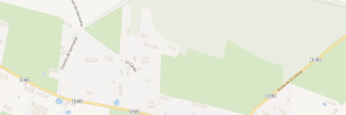 Plan du 54 La Cavee à Saint-Vaast-Dieppedalle
