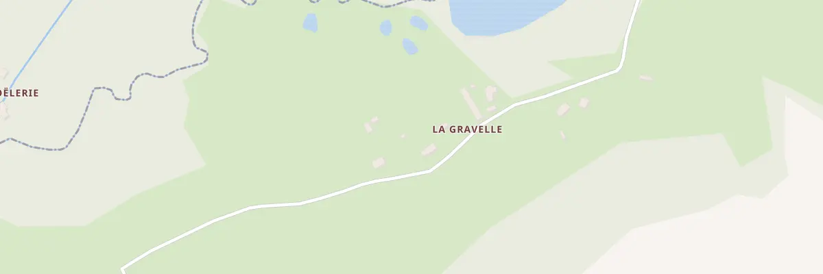 Plan du 4 La Gravelle à Bizou