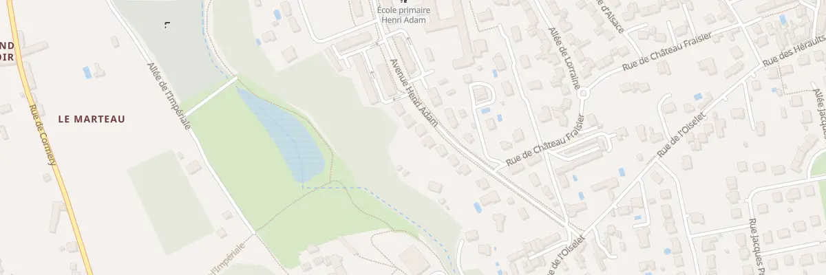 Plan du 83 Av Henri Adam à Saint-Avertin