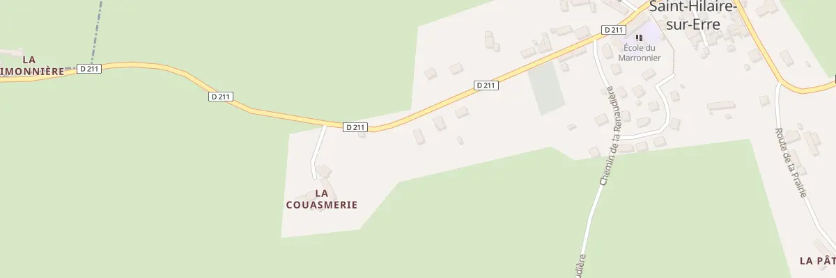 Plan du 26 Rte du Mont Cendrou à Saint-Hilaire-sur-Erre
