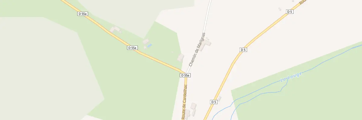 Plan de Marignas à Saint-Marcet