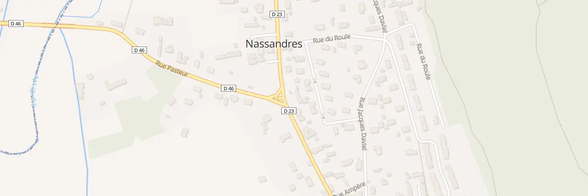 Plan du 5 Rue du 16 Août 1944 à Nassandres sur Risle