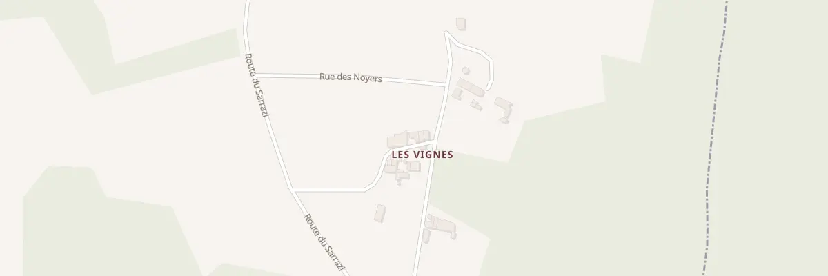 Plan du 146 Les Vignes à Condat-sur-Trincou