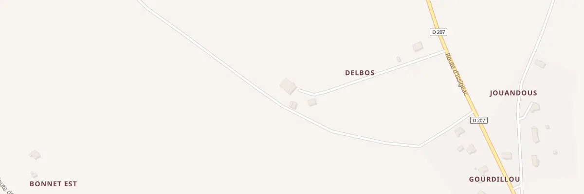 Plan du 36 Delbos à Rives