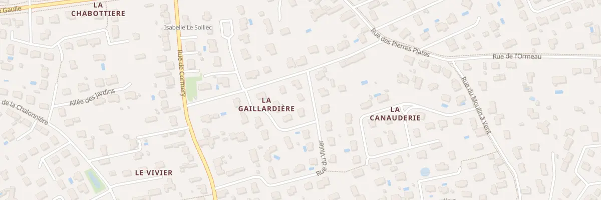 Plan du 26 Rue du Vivier à Saint-Avertin