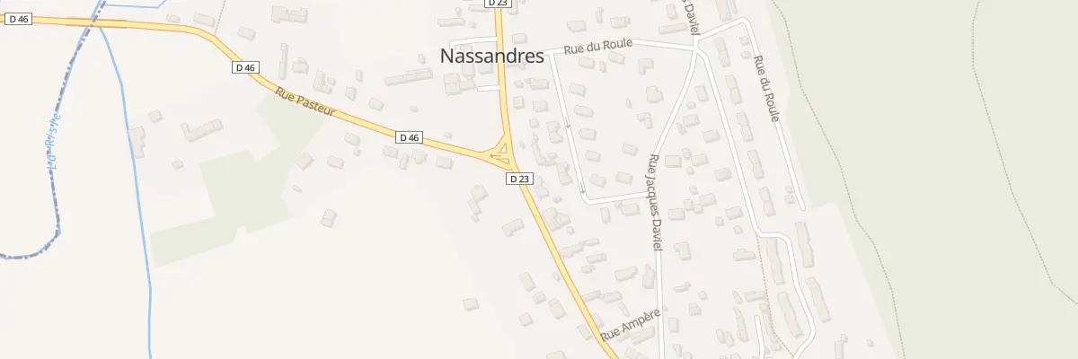 Plan du 7 Rue du 16 Août 1944 à Nassandres sur Risle