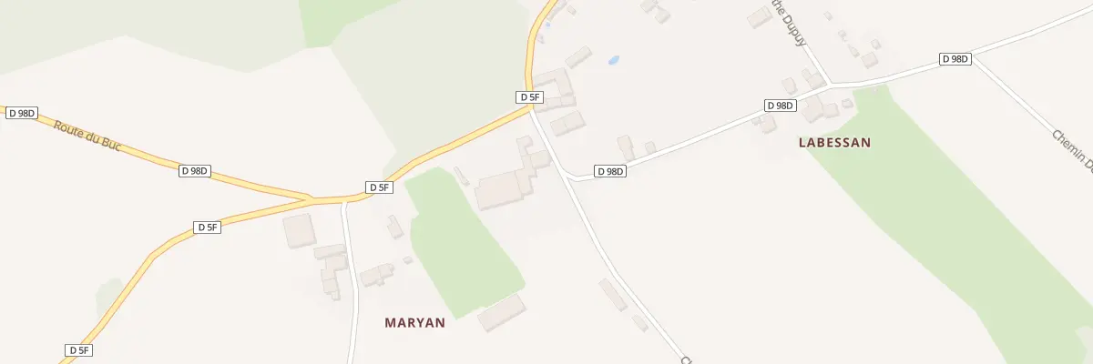 Plan du 42 Maryan à Saint-Lary-Boujean