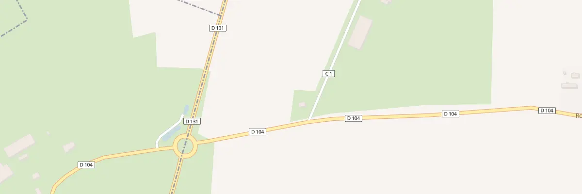 Plan du 1 Che de la Ferme de la Chaussee à Touffreville-la-Corbeline