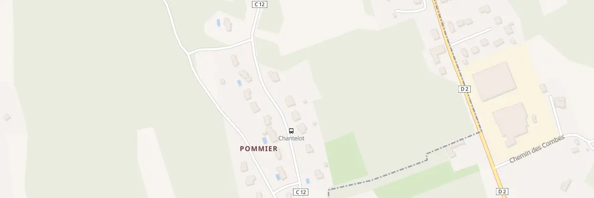 Plan du 86 Rte de Pommier à Sanilhac